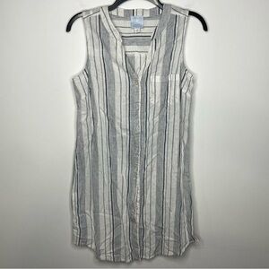 Sunday lightweight sleeveless shirt dress size small